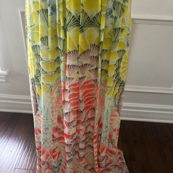 BCBGMAXAZRIA Inga Abstract Maxi - Picture 3 of 5